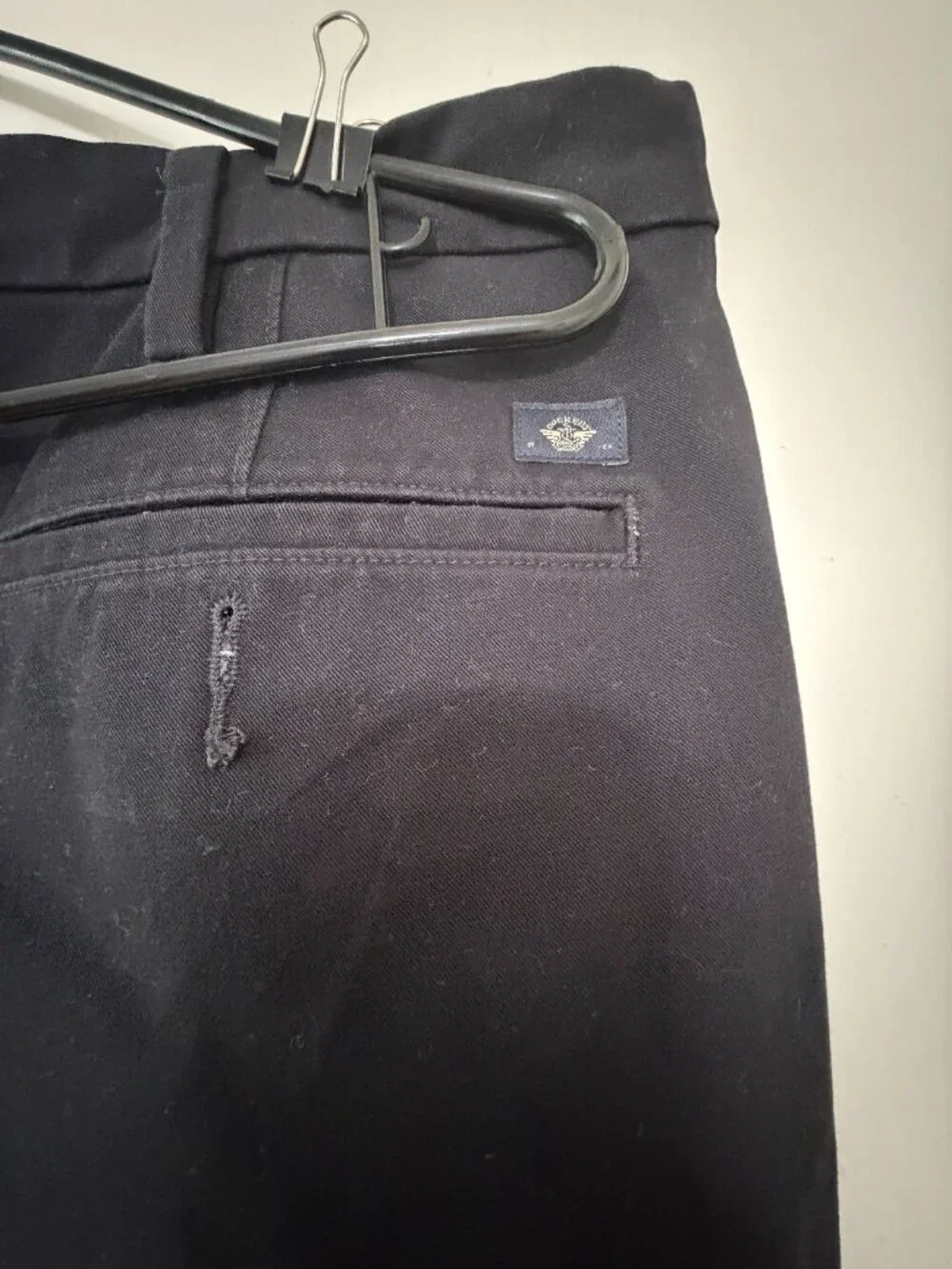 Men's Dockers Workday Classic Fit Black size 42x32